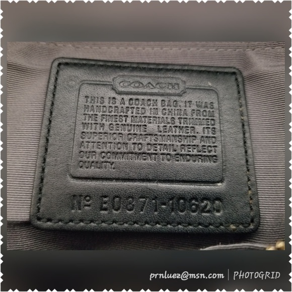 Authentic Coach Carly Signature Tote - Picture 5 of 9